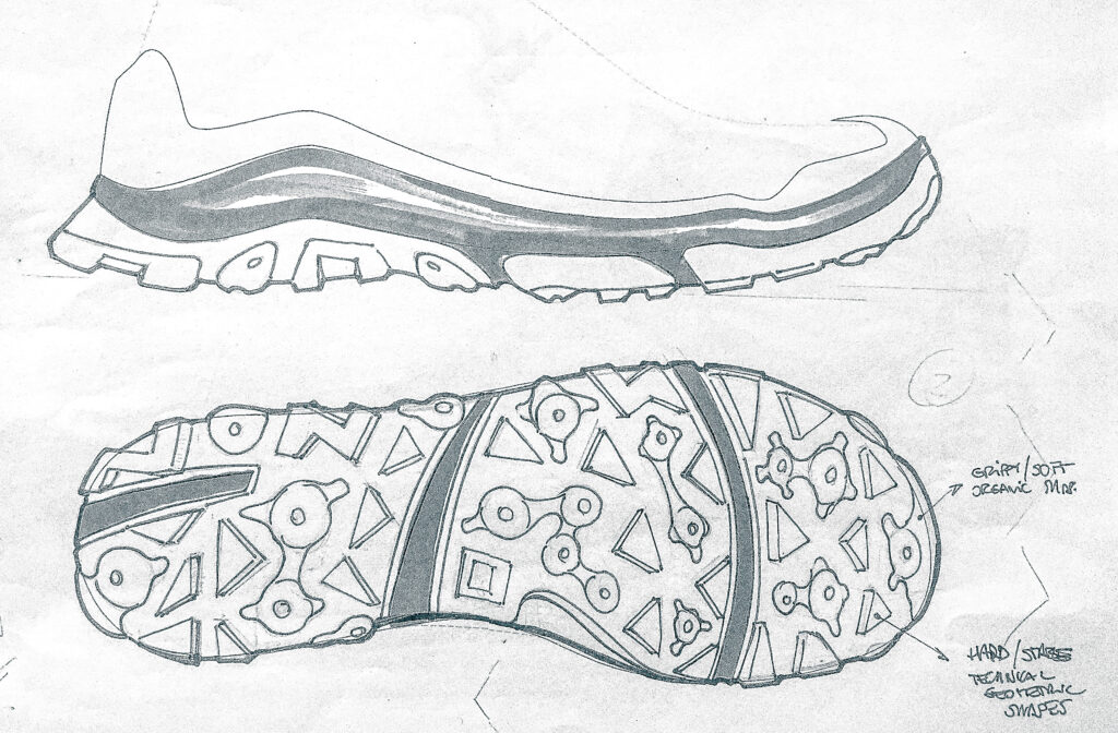 Freehand sketches and products I have designed for brands. Check out some sketches I've made. Browse a selection of footwear, clothing and accessories produced and sold in stores. Schizzi a mano libera e prodotti che ho progettato per i brand. GALLERY: Guarda alcuni schizzi che ho realizzato. Sfoglia una selezione di calzature, abbigliamento e accessori prodotti e venduti nei negozi.