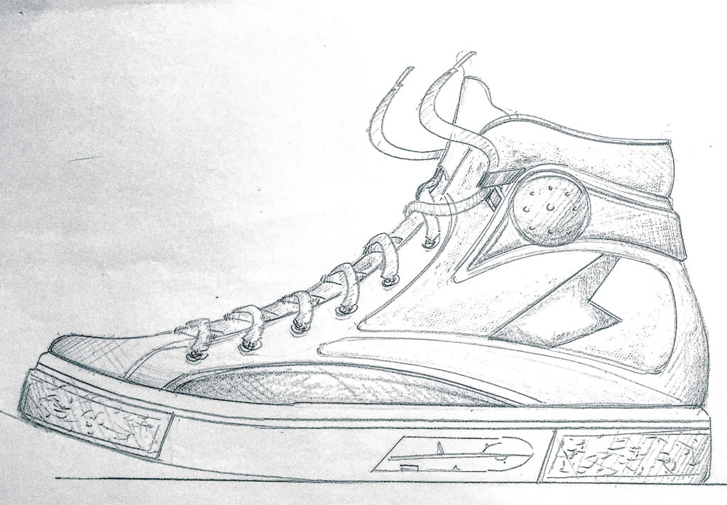 Freehand sketches and products I have designed for brands. Check out some sketches I've made. Browse a selection of footwear, clothing and accessories produced and sold in stores. Schizzi a mano libera e prodotti che ho progettato per i brand. GALLERY: Guarda alcuni schizzi che ho realizzato. Sfoglia una selezione di calzature, abbigliamento e accessori prodotti e venduti nei negozi.
